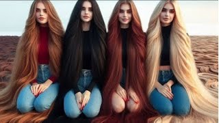 Meet the Girls with the Longest Hair  Real Rapunzel [upl. by Hyland]