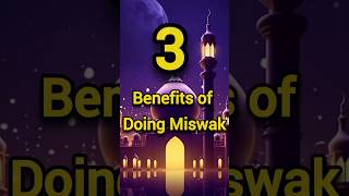 3 Benefits of doing miswak🥰❤️youtubeshorts shortsfeed shorts [upl. by Assetniuq554]