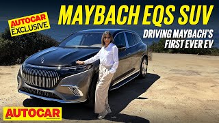 MercedesMaybach EQS SUV review  The allelectric Maybach  First Drive Vlog  Autocar India [upl. by Ferwerda465]