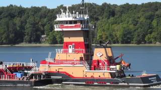 ATB Tug Dean Reinauer w RTC 106 [upl. by Cchaddie647]