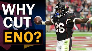 My Initial Thoughts on Why the Arizona Cardinals Released Eno Benjamin [upl. by Sinnel]