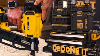 DeWALT ToughSystem Most Modular Tool Storage  2 New Cordless Framing Nailers [upl. by Ritchie]