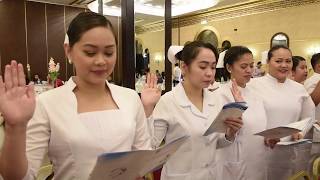 NURSES OATH TAKING CEREMONY 2018 PNA  UAE CHAPTER [upl. by Tristan]