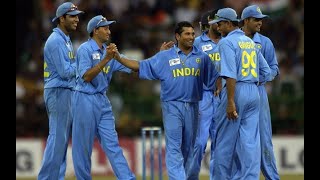 NatWest Trophy 2002  England v India  Match 2 HIGHLIGHTS [upl. by Roinuj714]