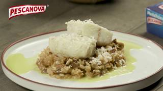 Medalhões de Pescada com Risotto de Cogumelos by Chef Miguel Mesquita [upl. by Zorana]