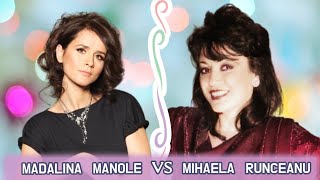 Mihaela Runceanu VS Mădălina Manole  cea mai bună muzică ușoară românească [upl. by Palua]