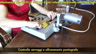 Olivetti Funeraria  Video 6 Pantografo Alluminio  Tecnicanews Video [upl. by Buyers838]