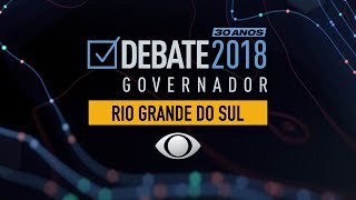 Debate para governo do Rio Grande do Sul  2º turno [upl. by Oznohpla731]