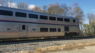 Amtrak 304 amp 189 Passenger Train [upl. by Adabelle]