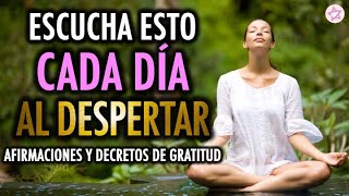 🌤🙏🏻 Afirmaciones y Decretos Positivos Para Empezar Bien El Día 💜🤩 Motivación Para La Mañana [upl. by Amabel]