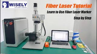 How to use fiber laser marking machine step by step  fiber laser tutorial [upl. by Hadley]