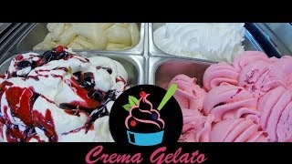 EISDIELE CREMA GELATO [upl. by Sigfried]