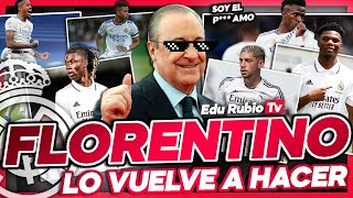 FLORENTINO PÉREZ FICHAJES REAL MADRID EL ARTE DE LA GESTIÓN DEPORTIVA realmadrid [upl. by Nylekcaj]