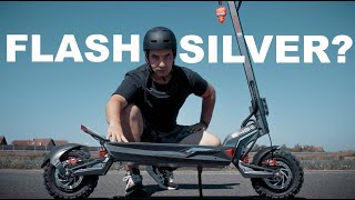 TNE FLASH SILVER  TORQUE BEAST Electric Scooter REVIEW  Kugoo G1 PRO  Dragon Lightning V2 [upl. by Kilah]