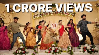 VRINDHARJUN Viral Wedding Dance Video  Vrindha and Anuprasad Wedding [upl. by Yerffeg]