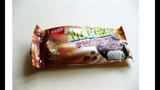 ALGIDA UK NOGGER ICE CREAM SANDWICH [upl. by Lorn937]