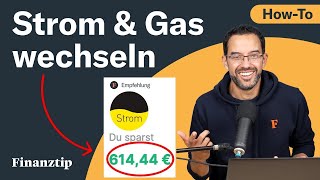 In 10 Minuten Strom amp Gas wechseln So einfach kannst Du sparen [upl. by Boyden386]