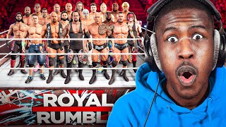 40 Man WWE Royal Rumble Draft vs Macho T [upl. by Ritter943]