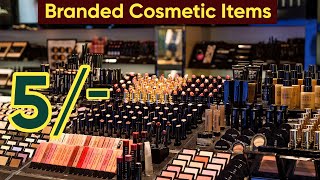 Branded Cosmetics Wholesale Market in Delhi Sadar Bazar  Best Cosmetics amp Parlour Products [upl. by Gwennie]