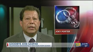 Farewell Jose Gaspar Telemundo Bakersfield anchor and 17 News reporter steps down from the cameras [upl. by Granville]