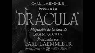 Dracula 1931 Spanish version with recreated titles HD [upl. by Chilt251]