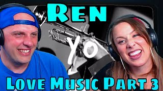 reaction TO Ren  Love Music Part 3 Official Lyric Video THE WOLF HUNTERZ REACTIONS [upl. by Schwitzer]