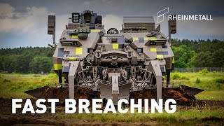 Rheinmetall Keiler Next Generation – Armoured Breaching Vehicle [upl. by Close]