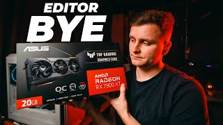 I TRIED using Radeon 7900XT GPU As a Creator It LASTED a week [upl. by Bogusz]