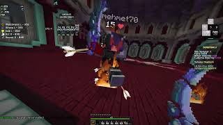 SonOyuncu SkyBlock Nether PvP Part 21  Minecraft [upl. by Urbanus]