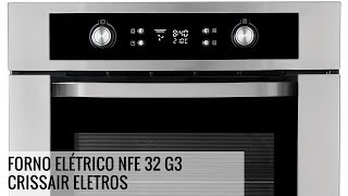 Forno Elétrico NFE 32 G3  Crissair [upl. by Minica]