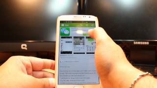 WeChat install to Samsung Galaxy Note 2 [upl. by Yentterb]