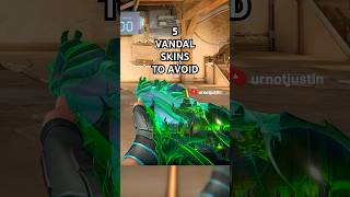 5 Vandal Skins to Avoid Buying valorant [upl. by Aleicarg]