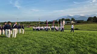 Downpatrick Flute Band  Aughlisnafin Accordion Band Parade 2024 [upl. by Mafala290]