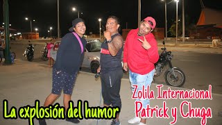 COMICOS DE LAS CALLES PATRICK Y CHUGA  cómicos ecuatorianos  comediantes  COMEDIANTES CALLEJEROS [upl. by Akeinahs]