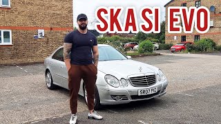 MERCEDES BENZ W211 E280 2007  BENZI RI  RESHIKIMI I MAKINAVE  ALBANIAN CAR REVIEW  POV DRIVING [upl. by Darren]