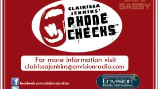 Clairissa Jenkins Phone Checks  HURRY UP [upl. by Eatnahc]