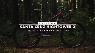 Santa Cruz Hightower 3  Bike Review [upl. by Aicilec]