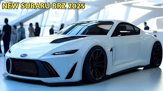 Al New 2025 SUBARU BRZ SPORT Redesign Remarkable Sports Car [upl. by Inafets]