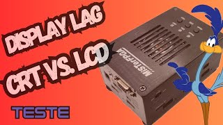 Display Lag Test CRT Vs LCD Mister FPGA misterfpga retrogamer retrogames marvelvscapcom capcom [upl. by Yerffoeg]