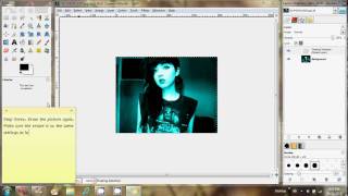 Tutorial GIMP 3D Effect Anaglyph [upl. by Arny817]