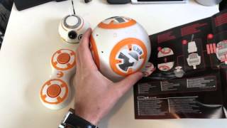 Star Wars BB8 Hasbro einrichten und kurzer Test [upl. by Novaj]