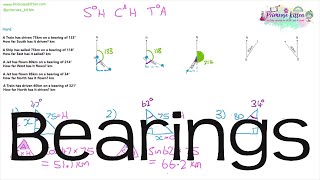 Bearings  Revision for Maths GCSE and iGCSE [upl. by Busiek]