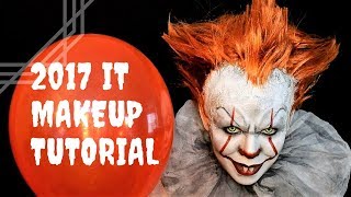 It Pennywise Makeup Tutorial [upl. by Renferd]