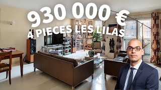 Découvrez ce magnifique 4 pièces à vendre Les Lilas avec magnifique terrasse ensoleillée [upl. by Ydorb]