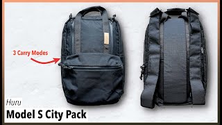 Does this beat the Fjallraven Kanken HURU Model S City Pack 16L Users Review [upl. by Emmons]