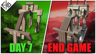 Unveiling the Switchbacks Horde Base Evolution  7 Days to Die [upl. by Novyart]