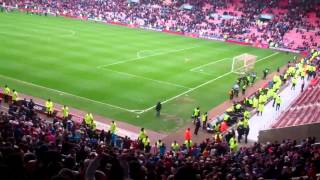 Sunderland Fans Singing Sessegnon Chant Against Man United [upl. by Kalasky]