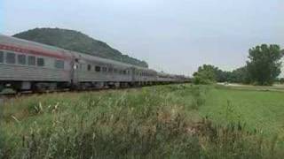 Steam Train Doubleheader in Minnesota [upl. by Rawley]