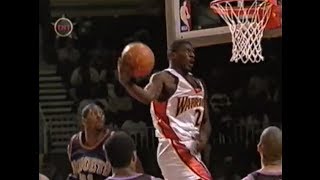 Jason Richardsons Performs Six Dunks of Varying Difficulty in 2003 Got Milk Rookie Challenge [upl. by Galateah375]