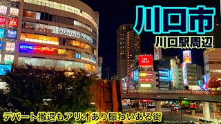 【埼玉 60万人都市】 川口市 都会⁉︎ 川口駅は巨大商店街にアリオ タワマンに魅力いっぱいの町 川口市 都市景観 治安 クルド人 中国人 多国籍な街 [upl. by Nnylak]